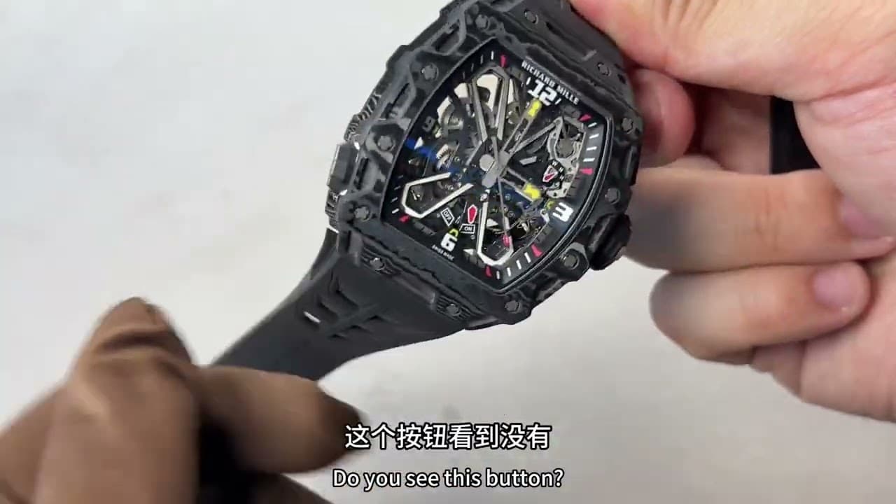 RM 35-03 'Rafael Nadal' Black Carbon